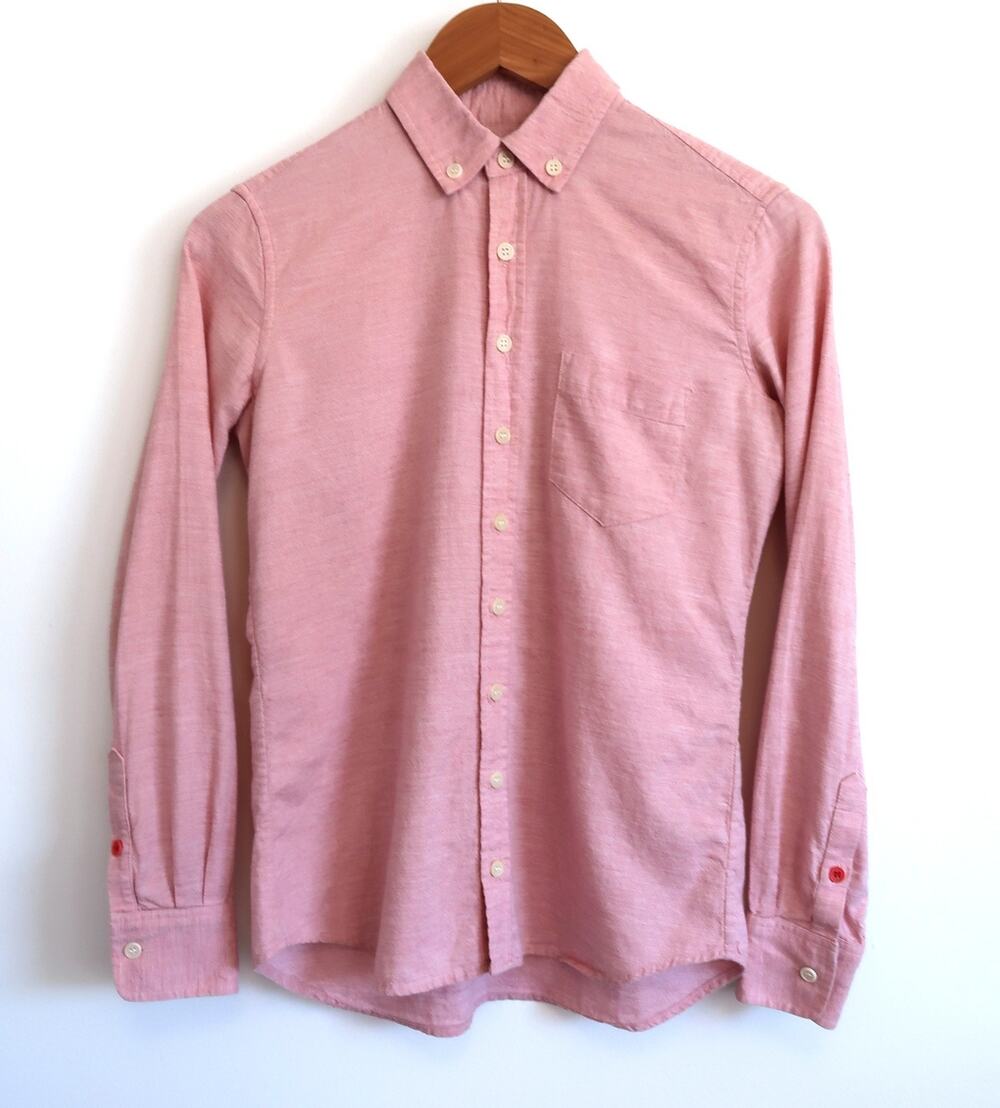 KIRRIN FINCH Organic Cotton Button Down Oxford Shirt LGTBQ Non-Binary 0 XS $120